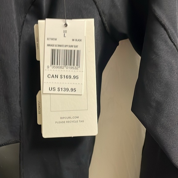 Rip Curl Mirage Ultimate UV Surf Suit Long Sleeve Swimwear - Picture 7 of 11